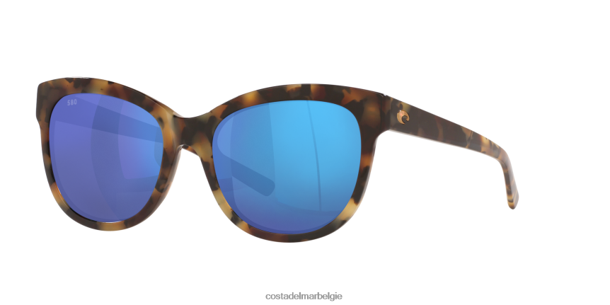 zonnebril zijn Costa Del Mar vrouwen bimini glanzende vintage schildpad 8VFDF895