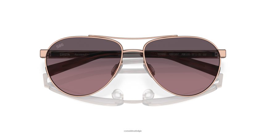 zonnebril zijn Costa Del Mar vrouwen fernandina rosé goud 8VFDF937