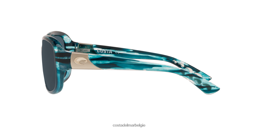 zonnebril zijn Costa Del Mar vrouwen jan van gent glanzende marine 8VFDF874