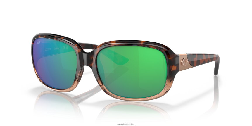 zonnebril zijn Costa Del Mar vrouwen jan van gent glanzende schildpad vervaagt 8VFDF875