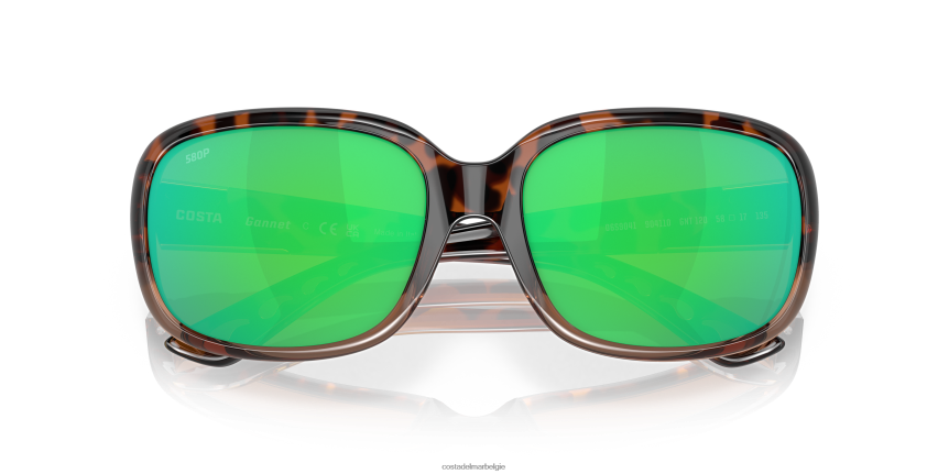 zonnebril zijn Costa Del Mar vrouwen jan van gent glanzende schildpad vervaagt 8VFDF875