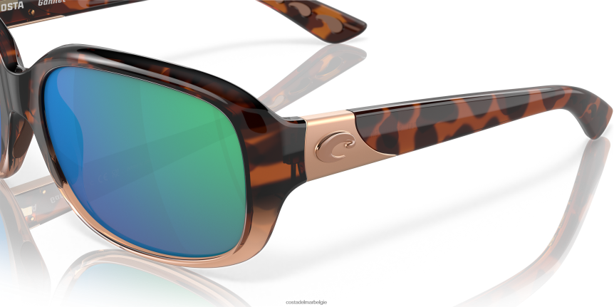 zonnebril zijn Costa Del Mar vrouwen jan van gent glanzende schildpad vervaagt 8VFDF875