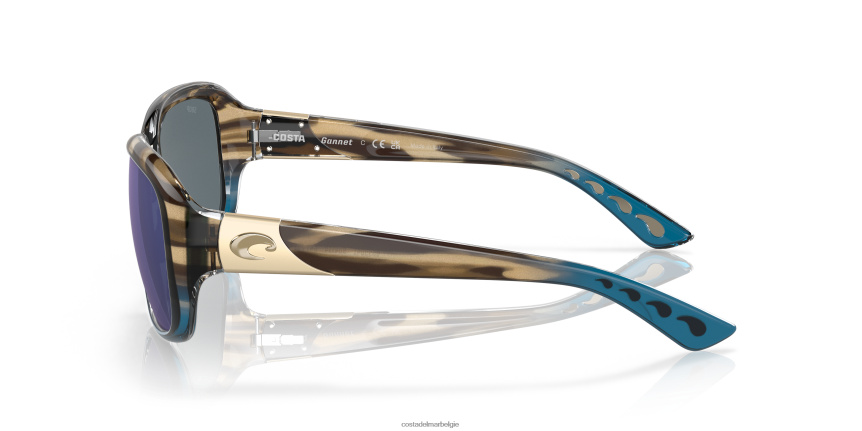 zonnebril zijn Costa Del Mar vrouwen jan van gent glanzende wahoo 8VFDF876