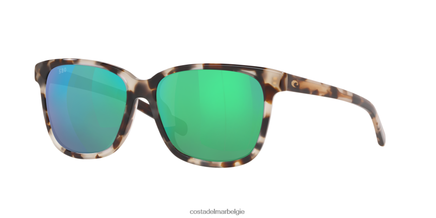 zonnebril zijn Costa Del Mar vrouwen kunnen glanzende tijgerkauri 8VFDF845