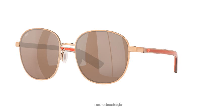 zonnebril zijn Costa Del Mar vrouwen zilverreiger geborsteld roségoud 8VFDF863